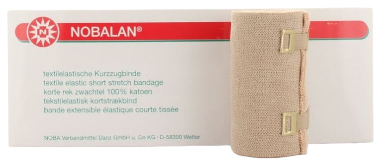 Compressiezwachtel NOBALAN korte rek 5mx10cm