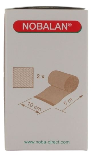 Compressiezwachtel NOBALAN korte rek 5mx10cm