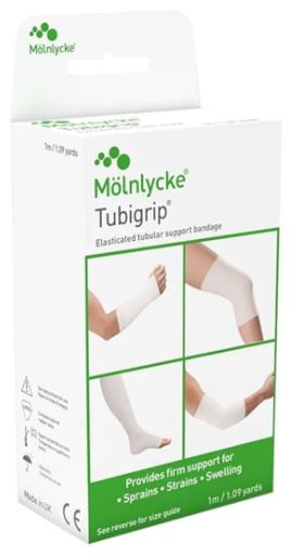 Steunbuisverband Tubigrip beige maat E 1mx8,75cm