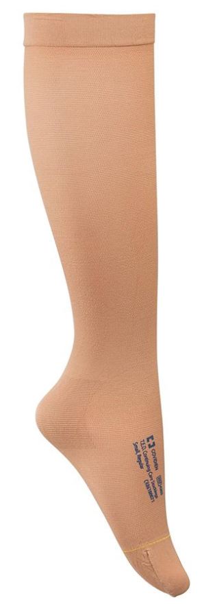 Anti-embolie kniekous T.E.D. lang gesloten teen beige S
