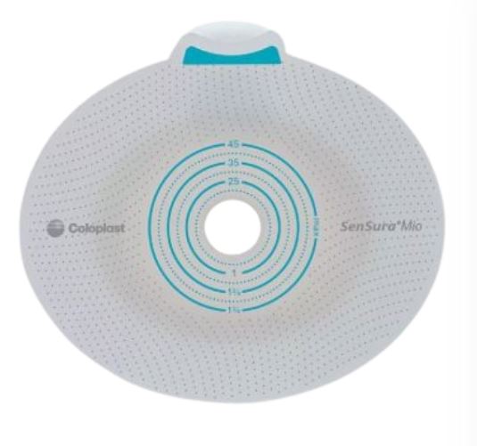 Huidplak SenSura Mio Flex 2-delig grijs 70mm 45-68mm - Afbeelding 2