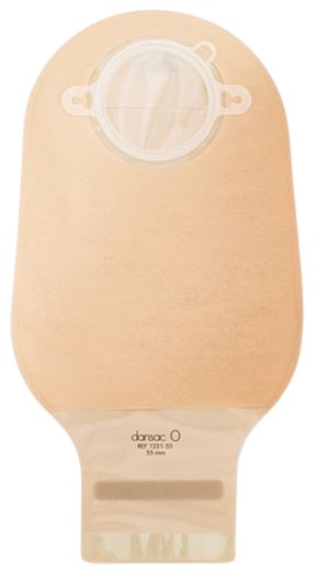 Ileozak Dansac Nova 2 FoldUp maxi 2-delig beige 55mm
