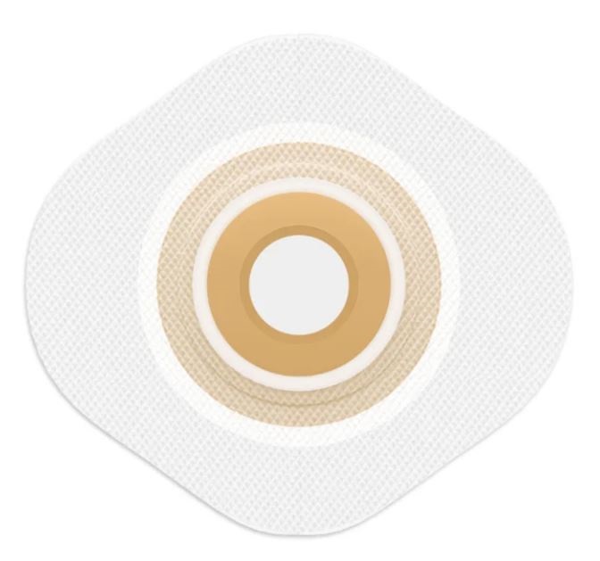 Huidplak Natura Flex 2-delig beige ovaal 13-35mm 45mm