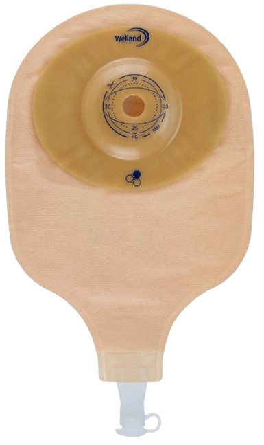 Ileozak Welland Aurum Convex 1-delig beige midi 22mm