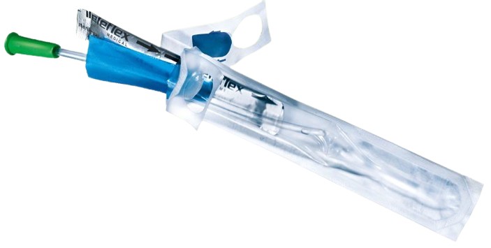 Eenmalige katheter gecoat FloCath Quick nelaton 40cm CH14
