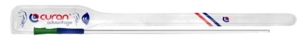Eenmalige katheter gecoat Curan Advantage unisex 30cm CH14