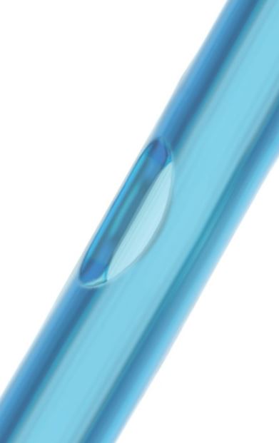 Eenmalige katheter gecoat IQ Cath bolvormig 40cm CH16 - Afbeelding 3