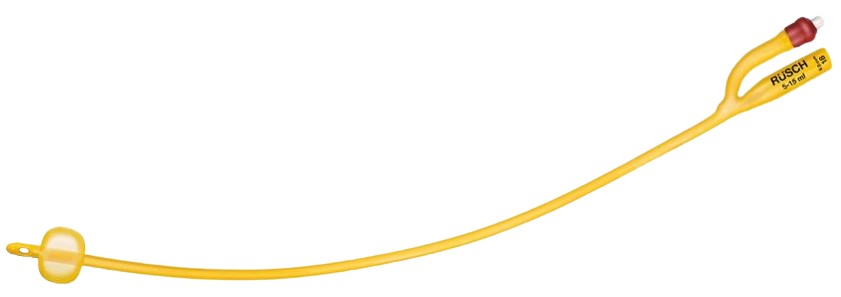 Verblijfskatheter Rüsch Gold 2-weg latex tiemann CH18