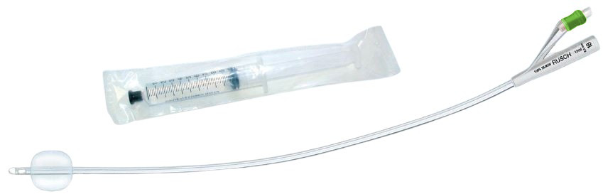 Verblijfskatheter Rüsch AquaFlate 2-weg sil. nelaton CH14