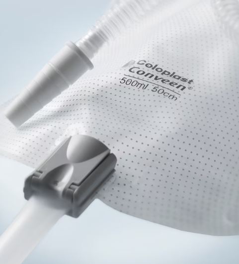 Urinebeenzak Conveen Security+ 750ml 30cm hefboomkraan - Afbeelding 2