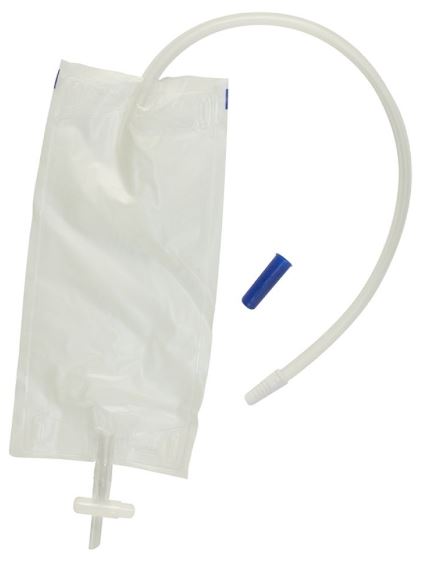 Urinebeenzak Curion Curibag 750ml 45cm kruiskraan