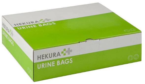 Urinebeenzak HEKURA Soft 750ml 60cm hefboomkraan - Afbeelding 2
