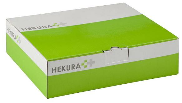 Urinebeenzak HEKURA 500ml 45cm kruiskraan - Afbeelding 2