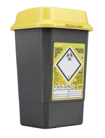 Naaldcontainer Sharpsafe 5e generatie Dual protect pro 7L