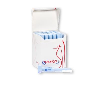 Eenmalige katheter gecoat Curan Lady 8,5cm CH10 - Afbeelding 2