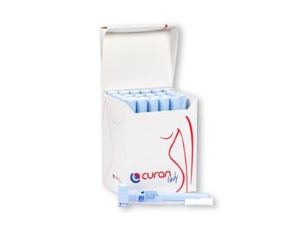 Eenmalige katheter gecoat Curan Lady 8,5cm CH12 - Afbeelding 2
