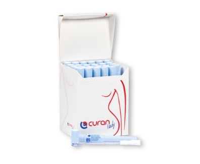 Eenmalige katheter gecoat Curan Lady 8,5cm CH14 - Afbeelding 2